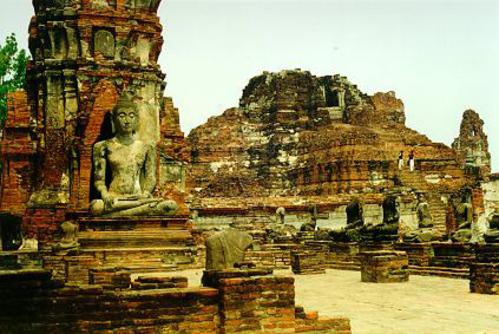 Ayutthaya outside Bangkok