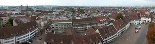 Basel from Münster Cathedral