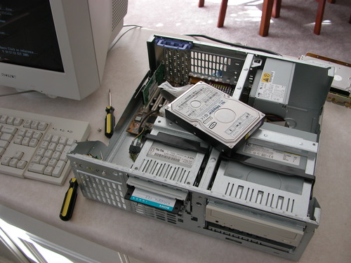 Hera with new drives and old