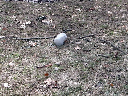 Snowman…going…going