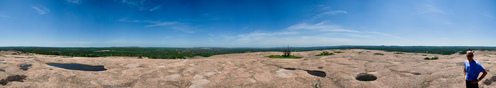 360° from the summit