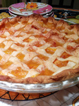 Another peach pie!