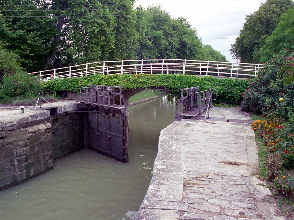 An open lock