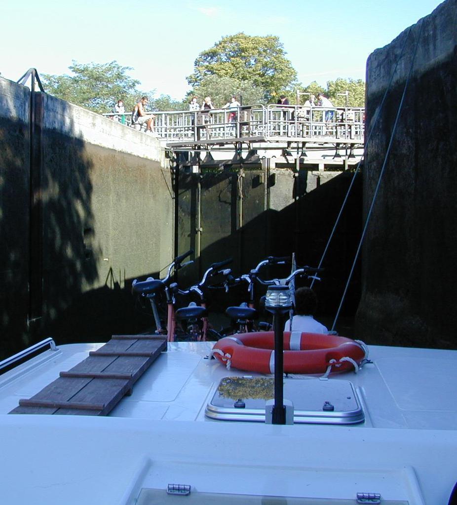 A downstream lock