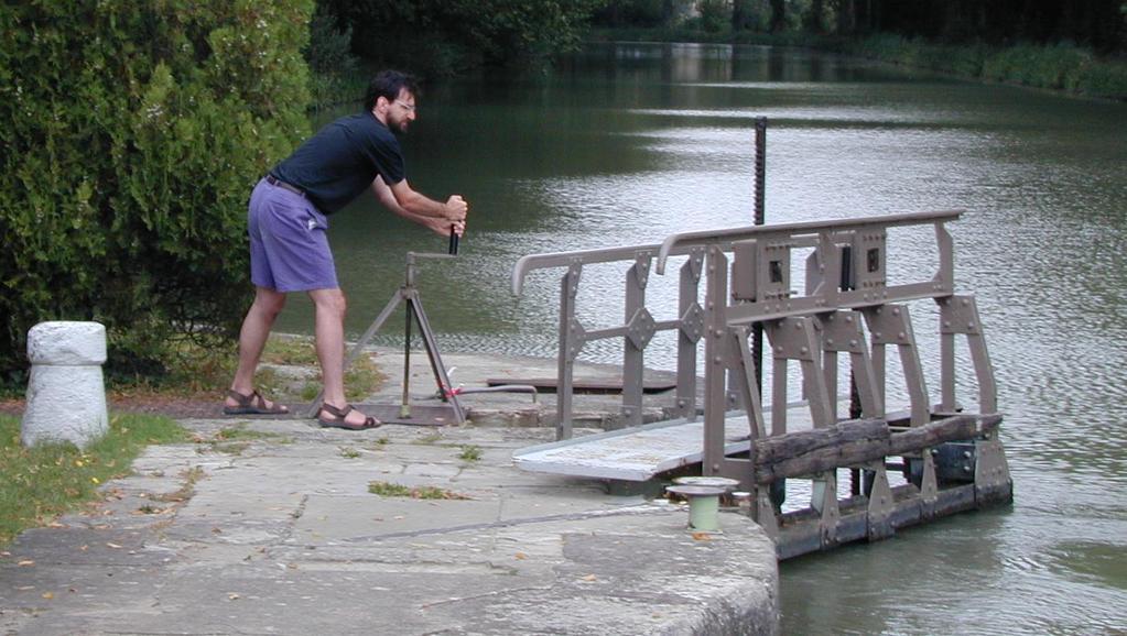 Opening a lock
