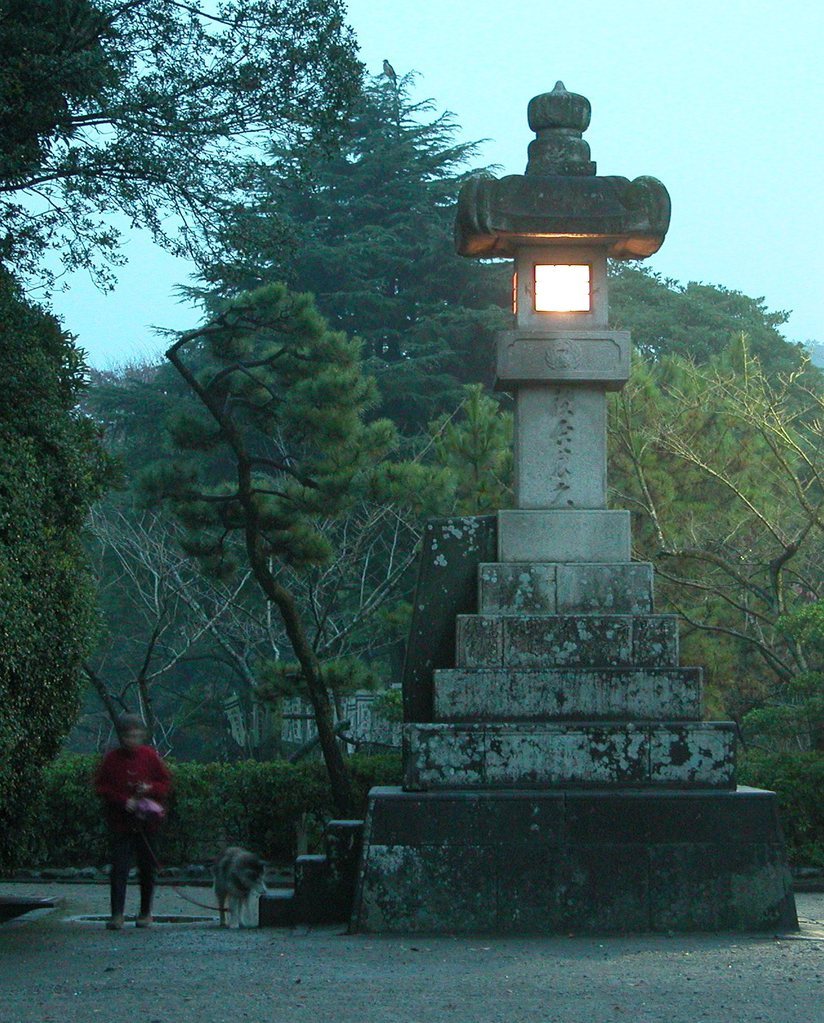 Lantern at Dusk