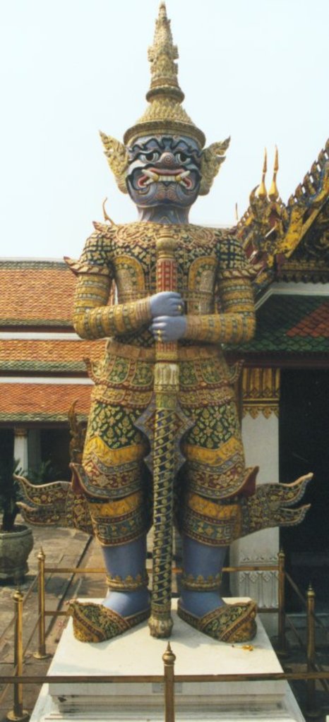 Statue at the Grand Palace
