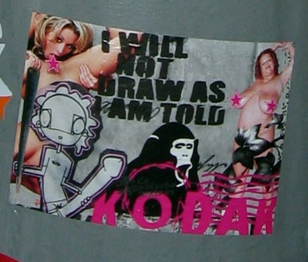 I will not draw as I am told (2)