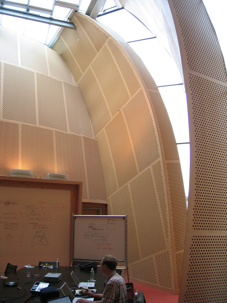 Board room at the Stata Center