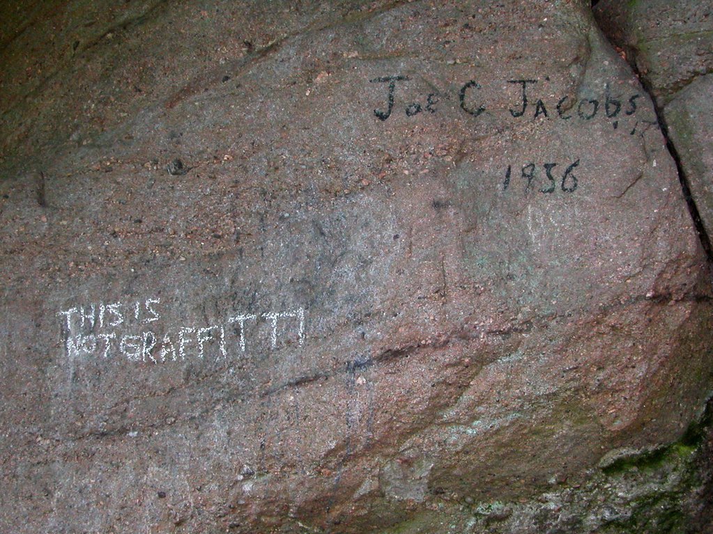 This is not graffitti