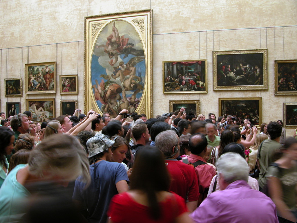 Looking at the Mona Lisa