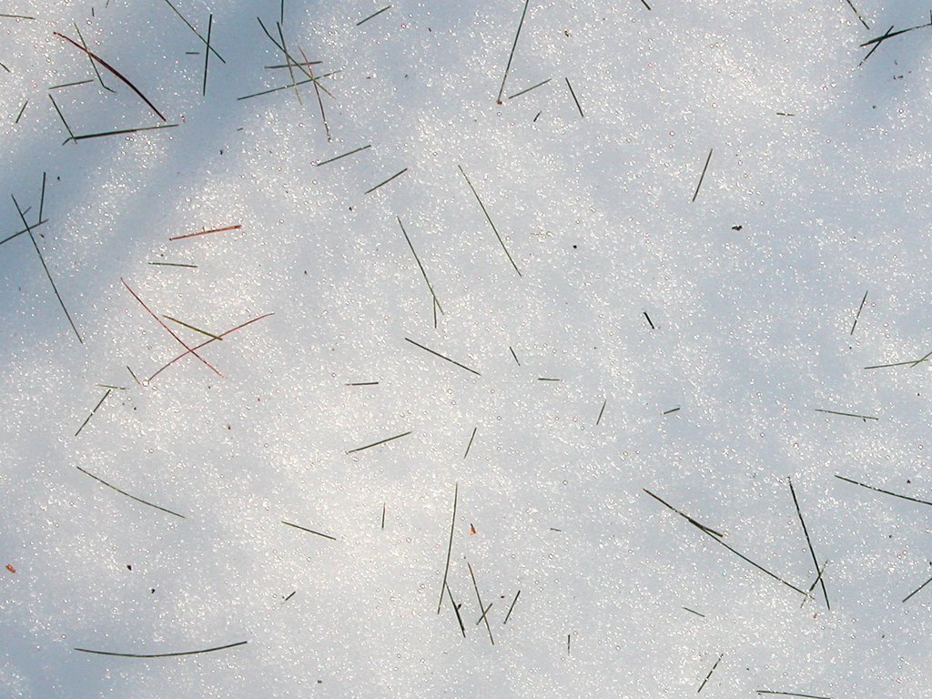 Abstract snow III