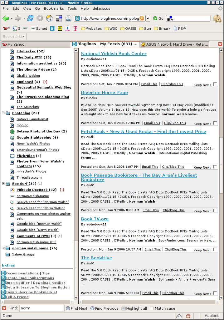 Blog spam