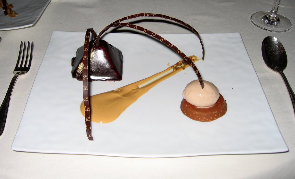 Dessert at Le Mas Candille