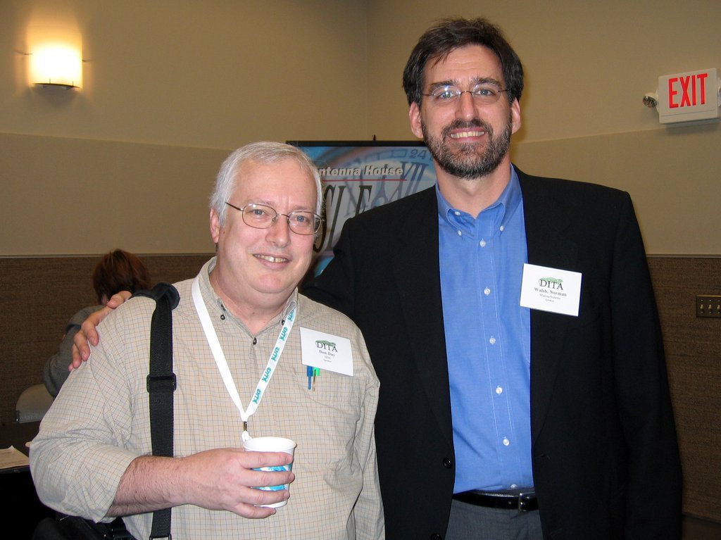 Don and Norm at DITA 2006 Don and Norm at DITA 2006