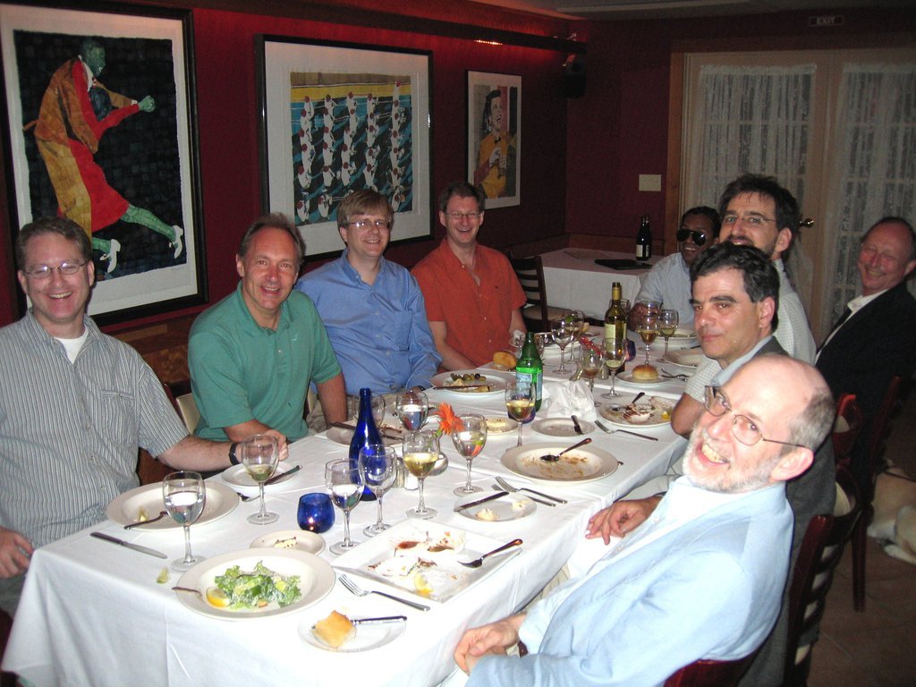 TAG Dinner at the Del Raye
