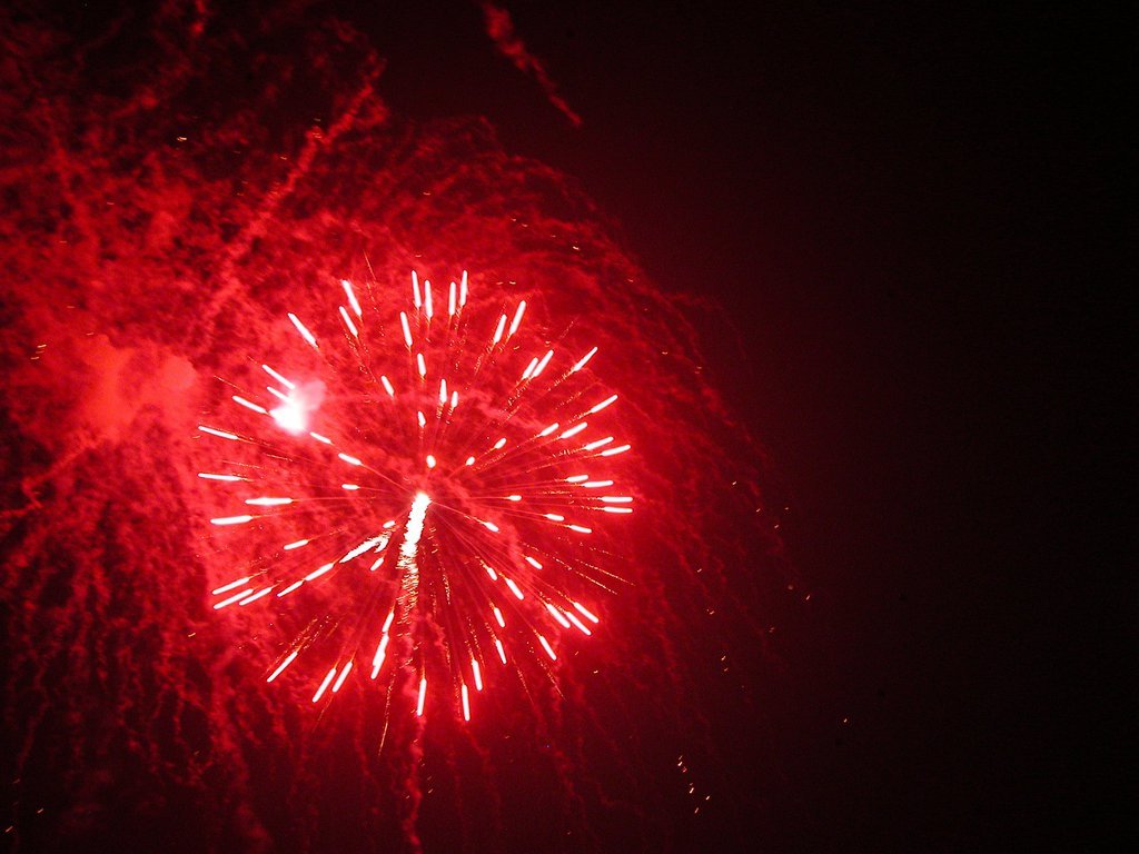 Fireworks, 4 July 2006