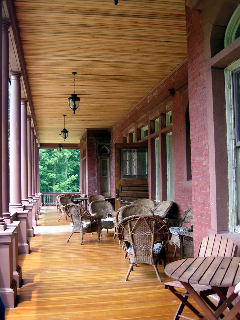 Porch on Ventfort Hall