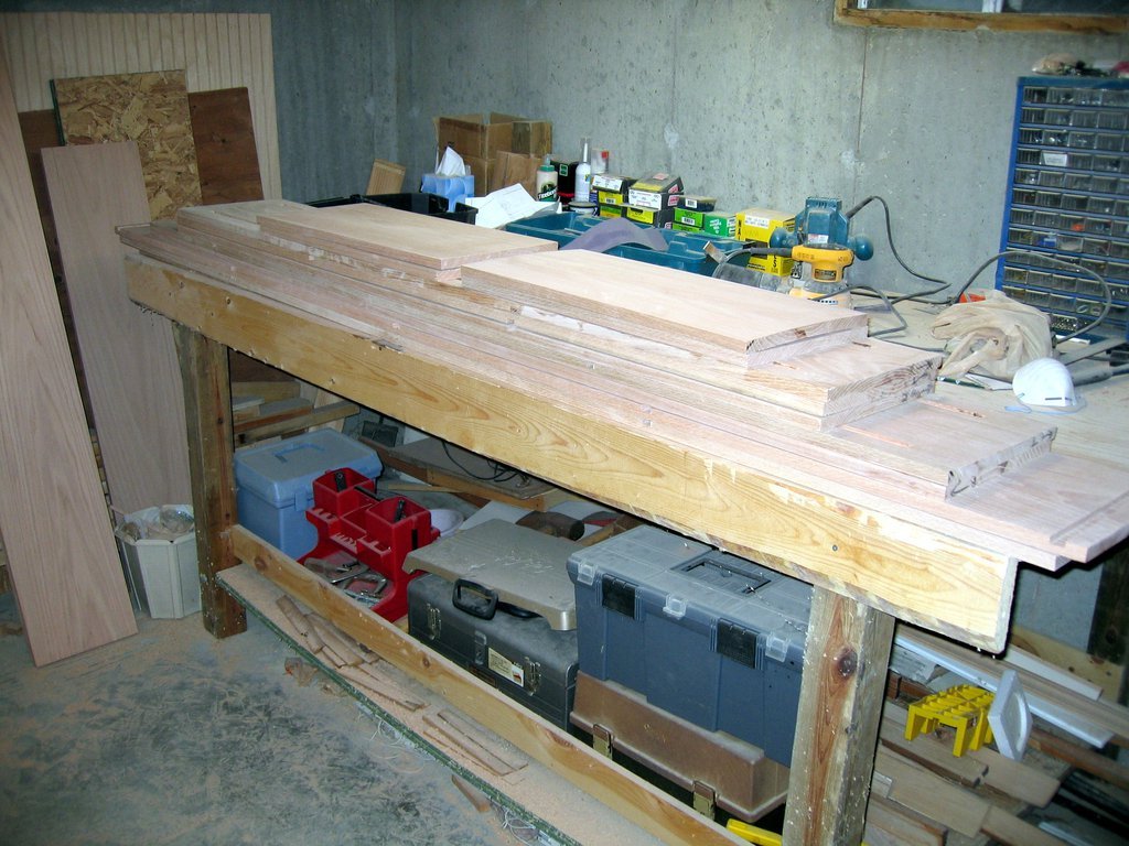 Bookcase parts