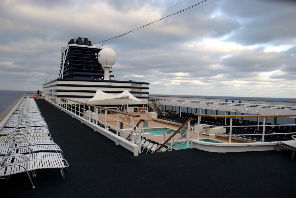 Deck 12, looking aft