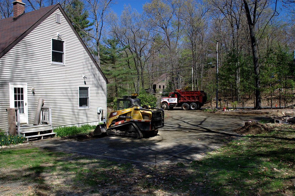 Driveway preparation