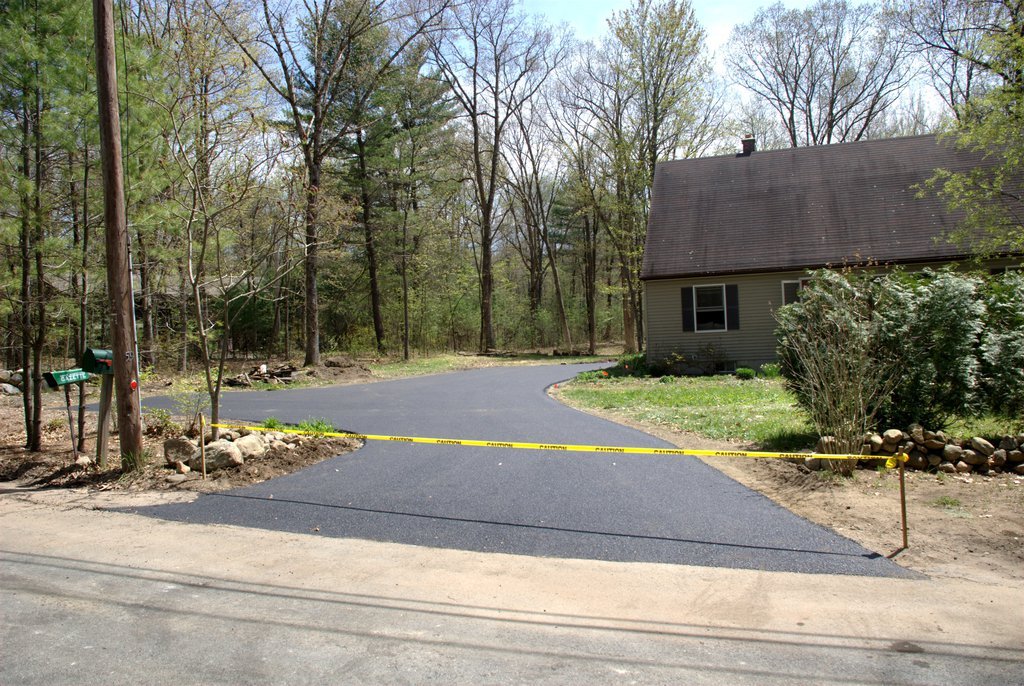 New driveway
