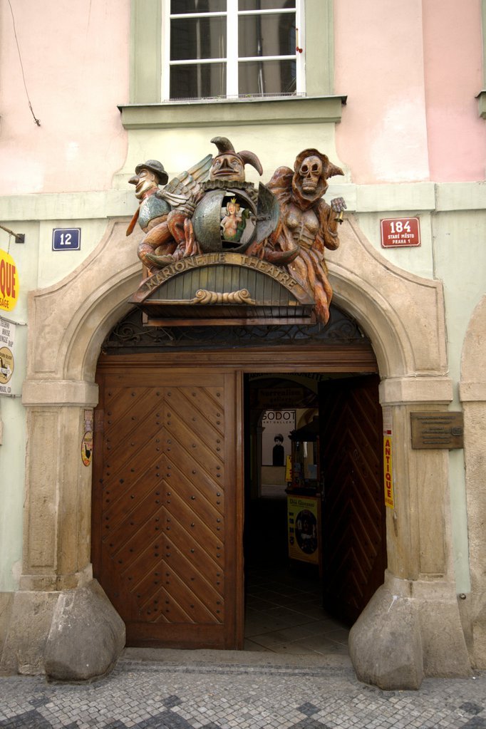 Prague doorway
