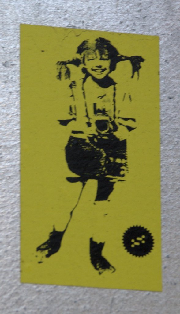 Yellow pigtails with rockets