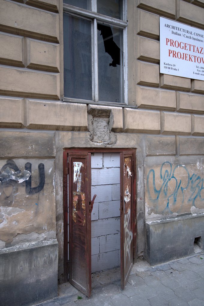 Doorway to nowhere