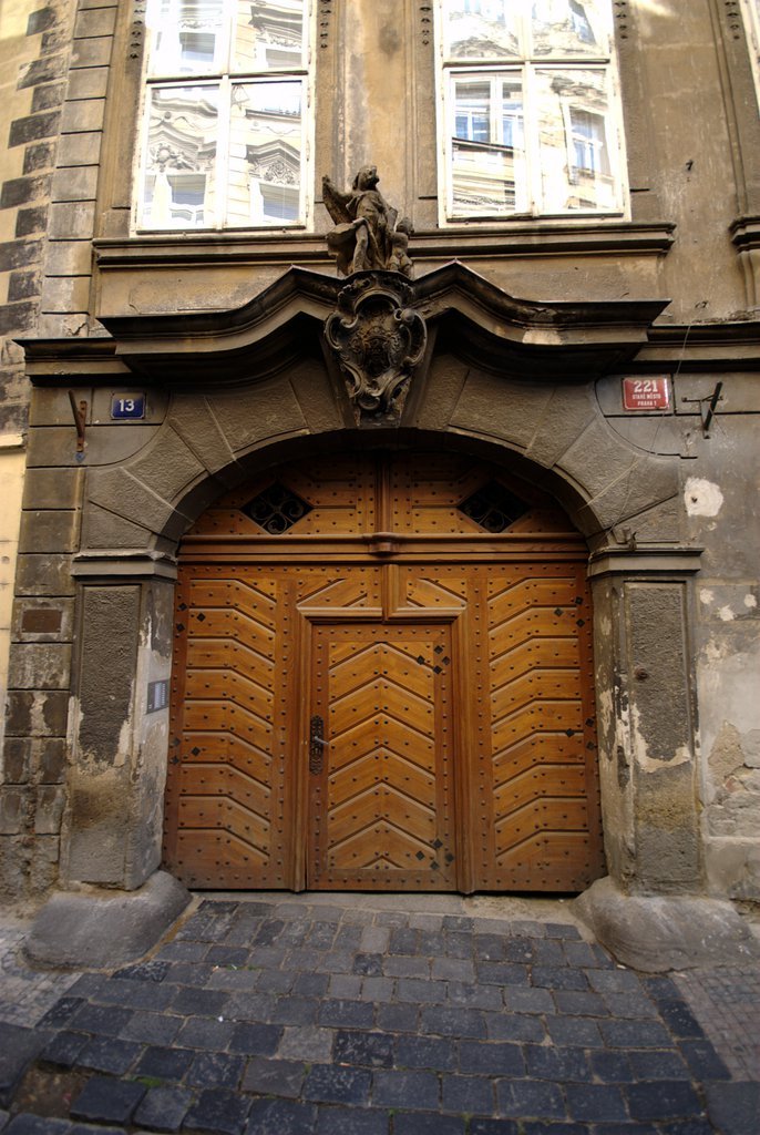 Prague doorway
