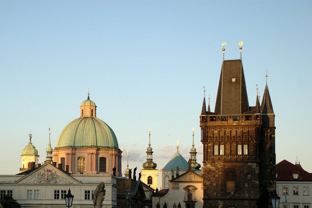 Prague spires