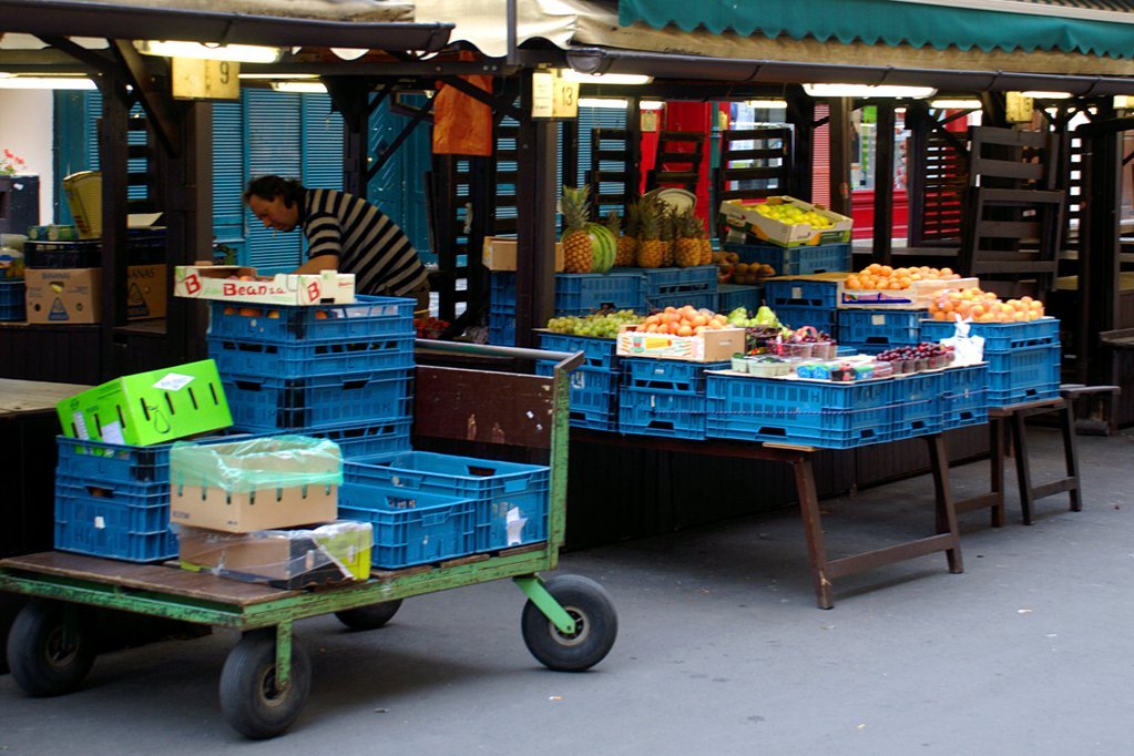 Market day in Prague