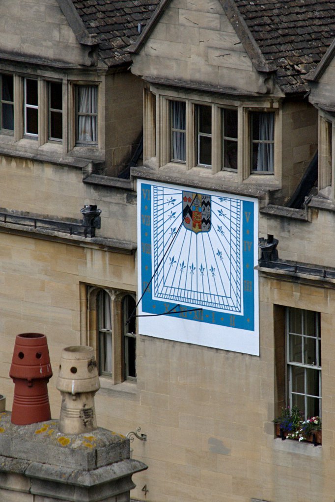 Sundial at Brasenose
