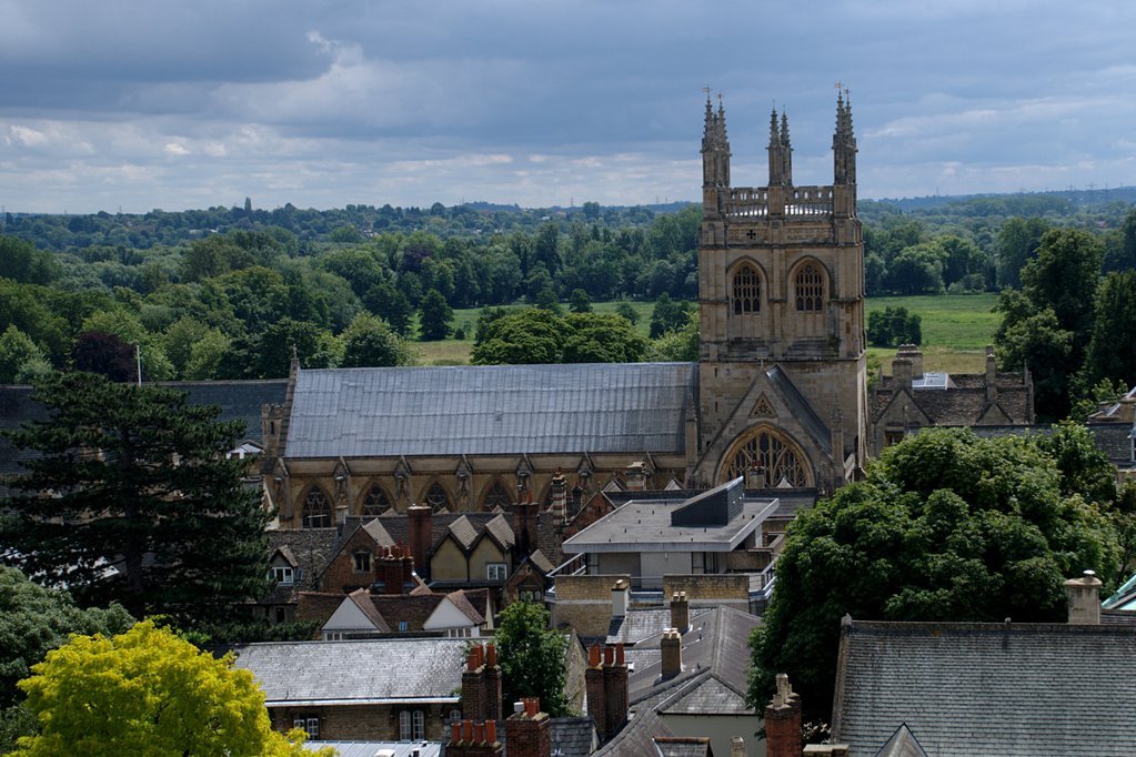 Oxford from the University Church of St Mary the Virgin