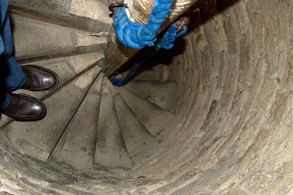 Stairs at University Church of St Mary the Virgin