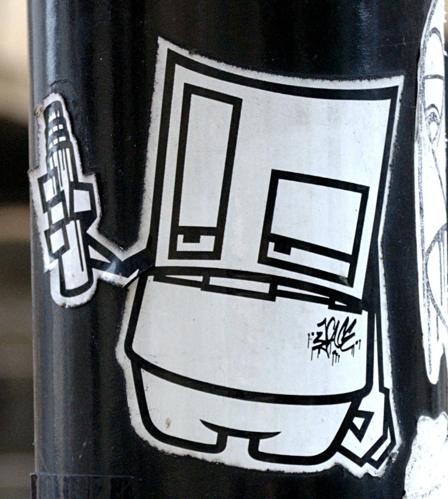 Cartoon spraying