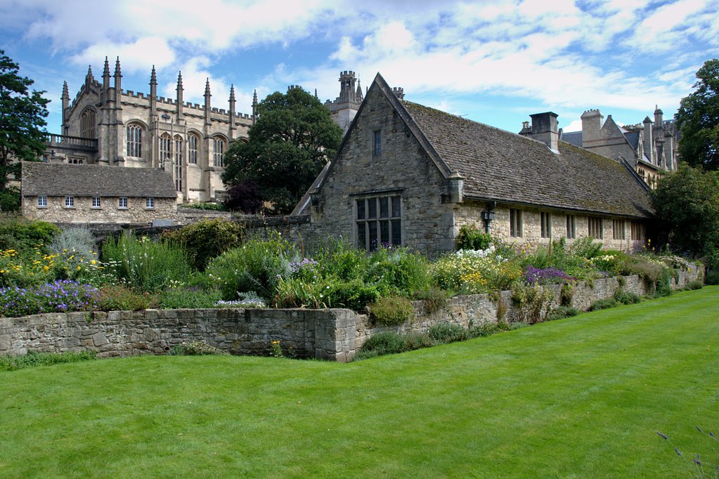 Oxford garden near Christ Church
