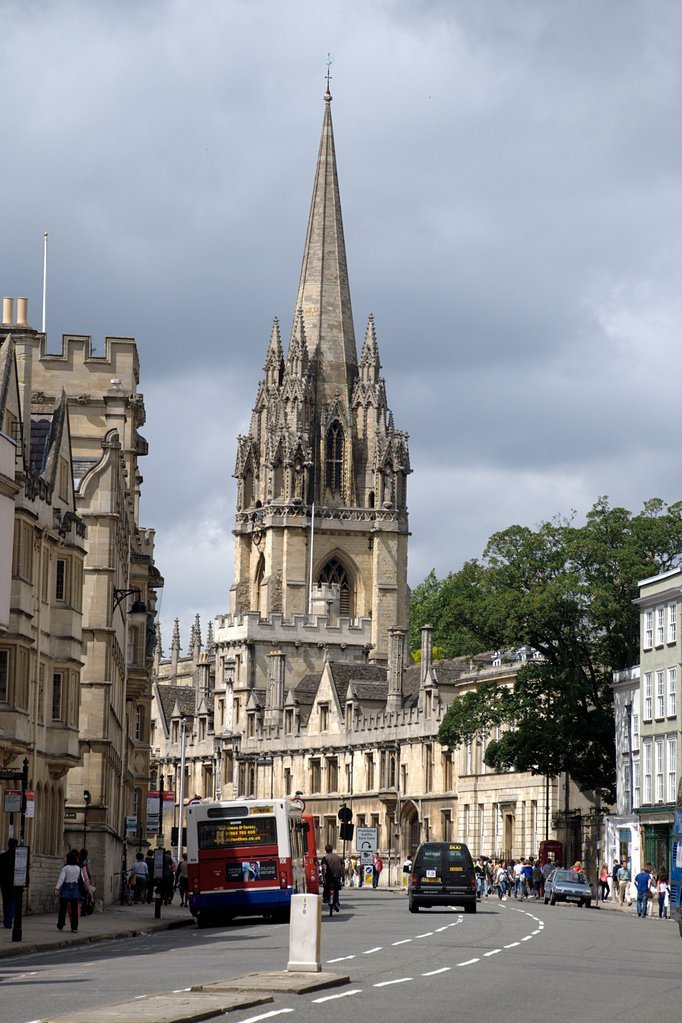 High Street toward St Mary the Virgin