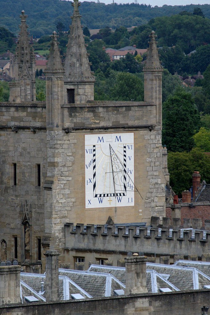 Sundial at New College