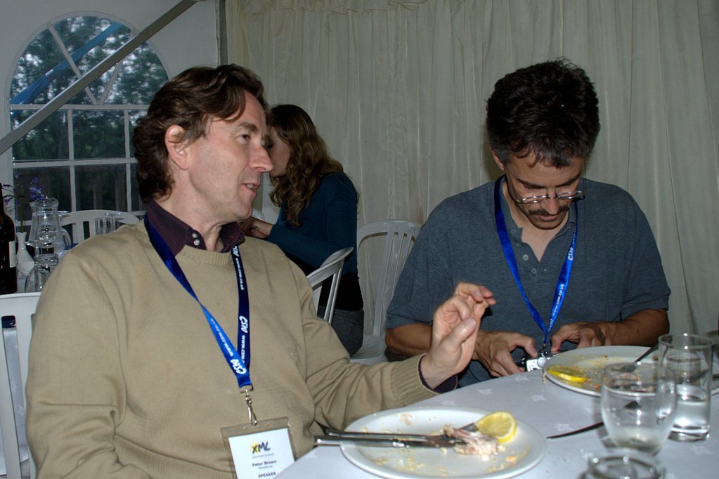 Peter Brown and Bob DuCharme