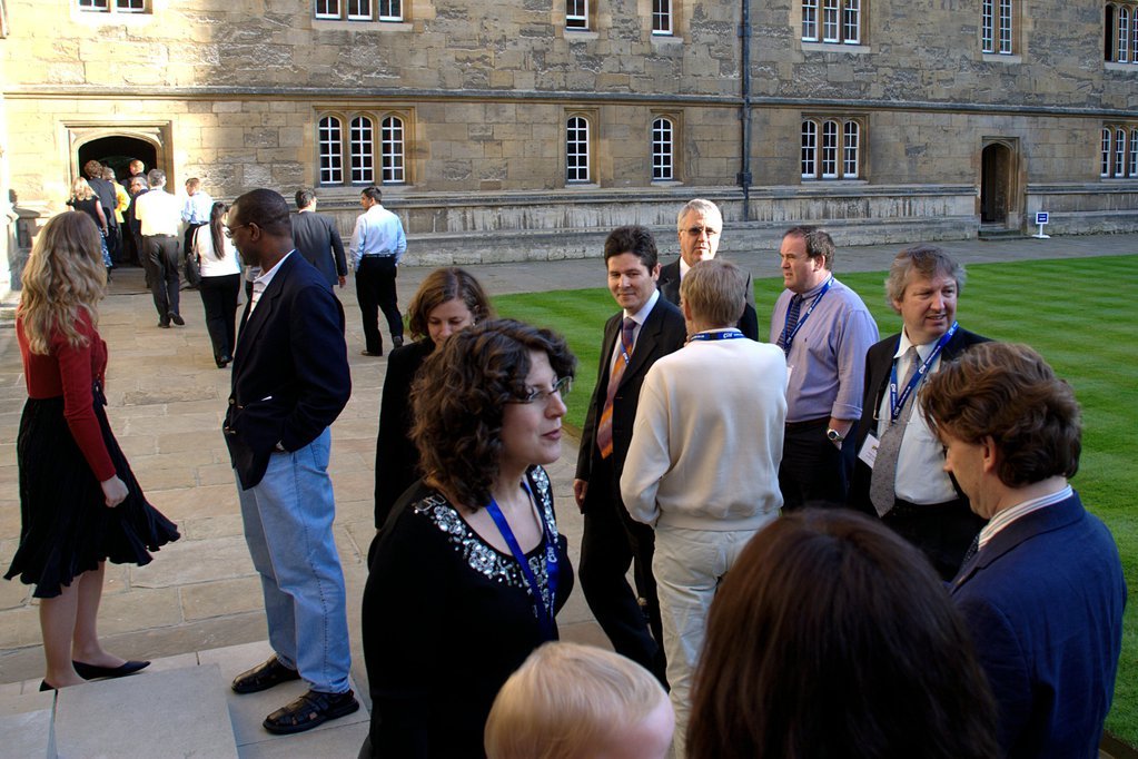 Eve Maler et. al. after the group photo
