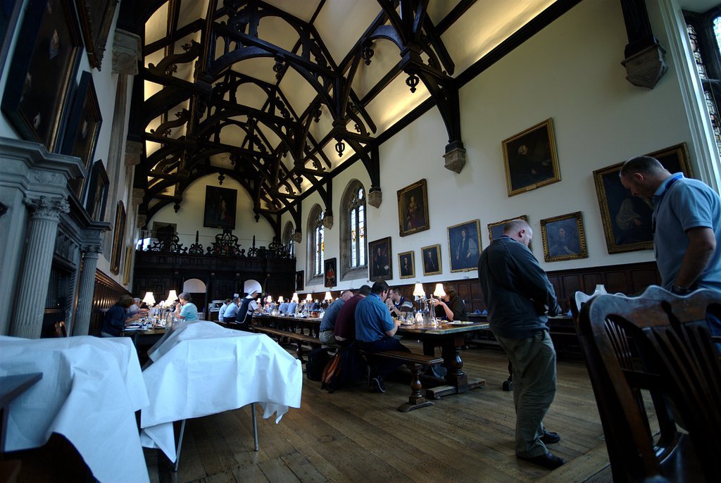 Wadham College dining hall