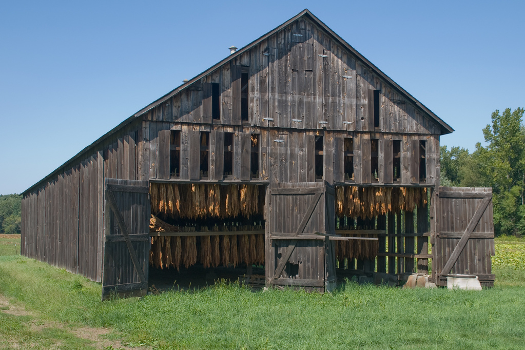 Tobacco barn Tobacco barn