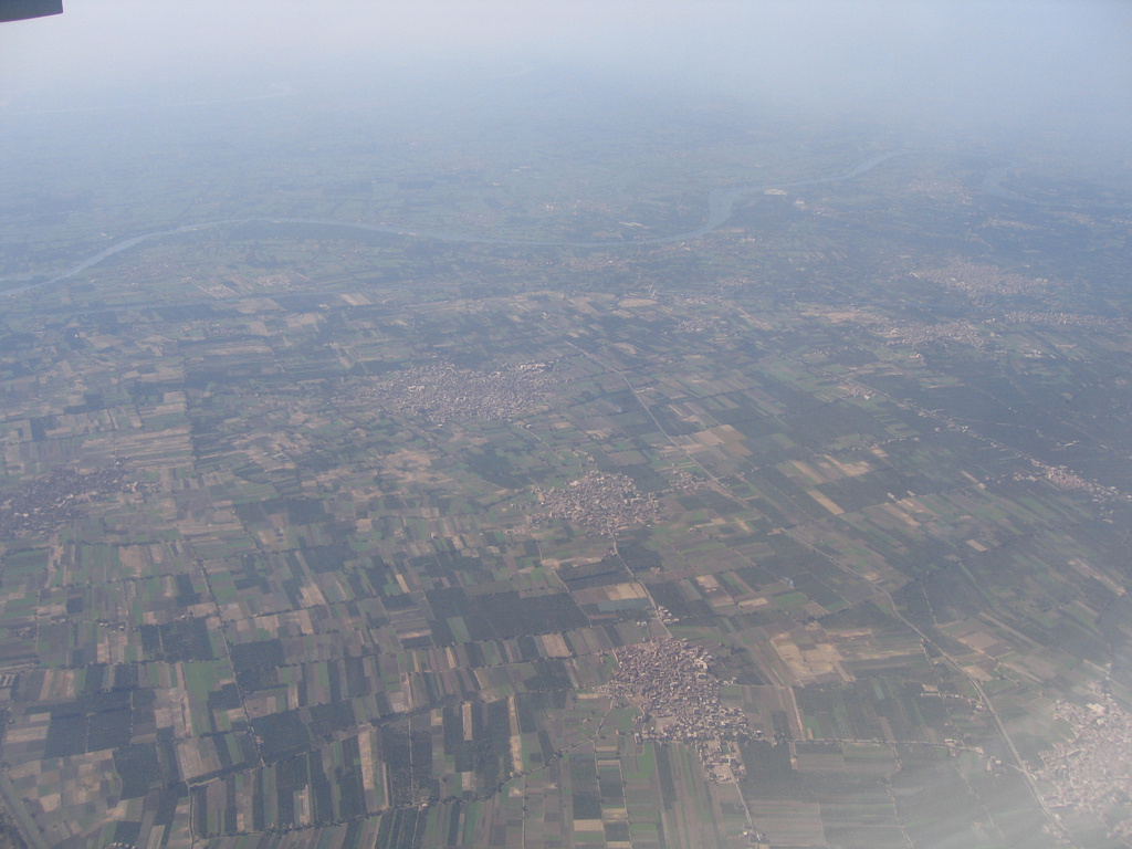 The Nile delta from above