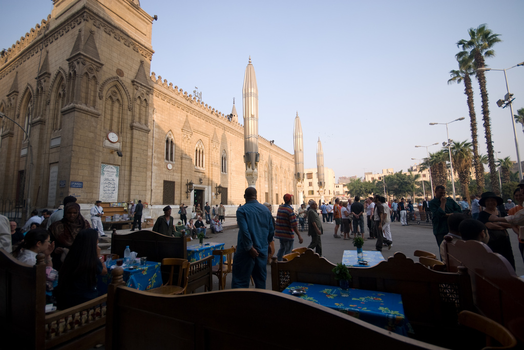 Cafe near Khan el Khalili market