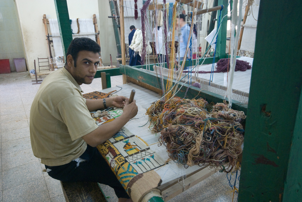 Freehand weaving