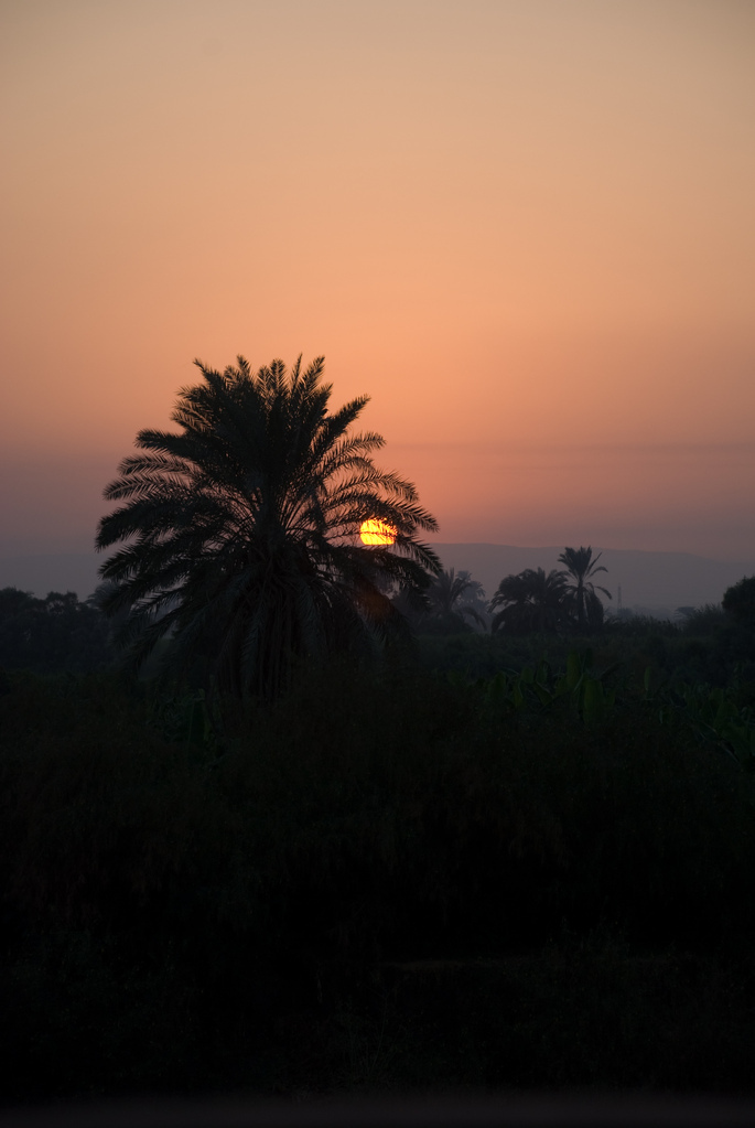 Sunset on the Nile