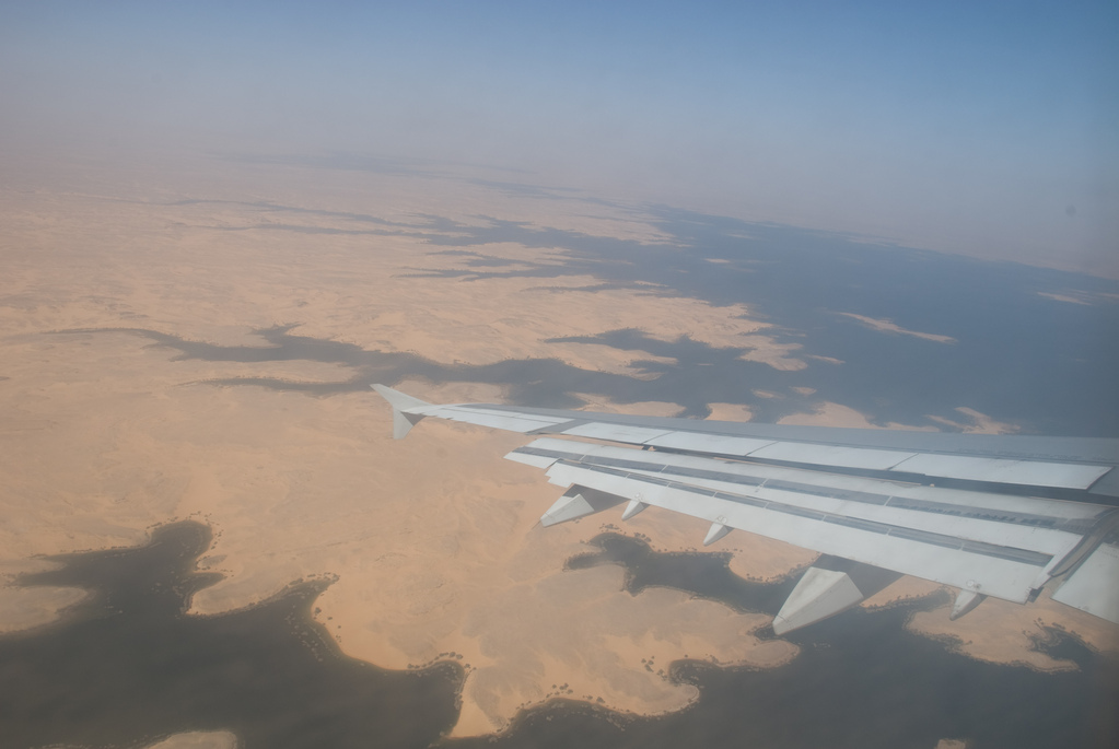 Lake Nasser from above