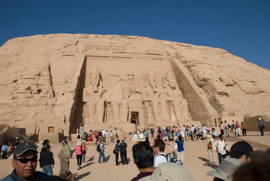 Abu Simbel temple to Ramesses II