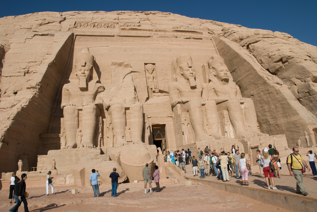 Abu Simbel temple to Ramesses II